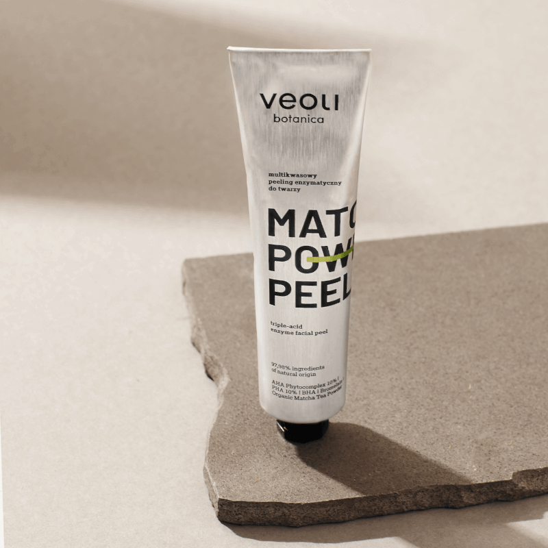 Τριπλό Οξύ Ενζυμικό peeling Προσώπου Matcha Power Peel Veoli Botanica